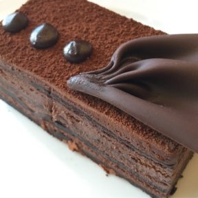 Gluten-free chocolate cake from Zing at Centara Grand